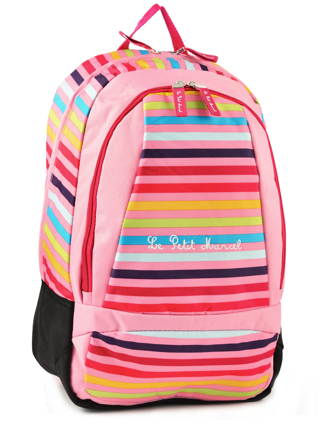 Sac ?� dos Little Marcel raye rose 246 Le petit marcel REGAL