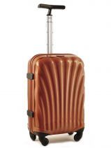 Valise 4 Roues Rigide 55cm Samsonite Orange cosmolite V22002 Valise 4 roues