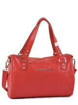 Sac � Main Armani jeans Rouge ecopelle all over R5260