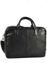Serviette Texier Noir messenger 662