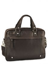 Serviette Arthur et aston Marron robert 1121-02