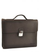 Serviette Arthur et aston Marron paolo 1122-02