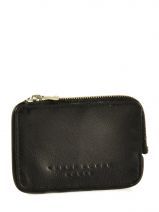 Porte Monnaie Carre royal Noir auteuil 14302