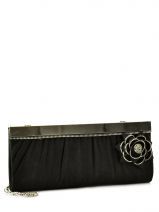 Pochette Ceremonie / Sac De Soiree Petits prix synthetique Noir gala EVS10205