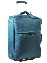 Valise 2 Roues Souple 65cm Lipault Bleu original plume JPF024