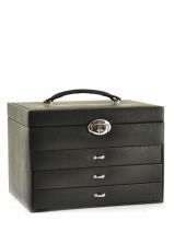 Coffret Bijoux Davidt's Noir euclide 367228 Coffret Bijoux Davidt's Noir euclide 367228