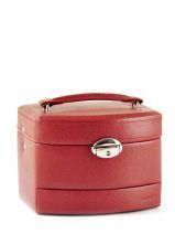 Coffret Bijoux Davidt's Rouge euclide 367959 Coffret Bijoux Davidt's Rouge euclide 367959