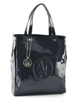 Sac Porte Epaule A4 Armani jeans Bleu vernice R5268