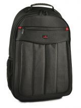 Saca Dos Ordinateur Roulettes 17" Davidt's Noir monte carlo 261347
