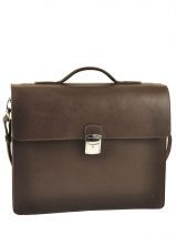 Serviette Arthur et aston Marron paolo 1122-043