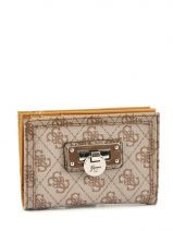 Porte Monnaie Guess Marron coventry SI332567
