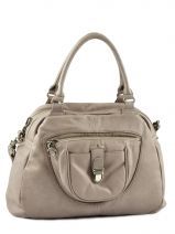 Petit Cabas Bowling Nala Lancaster Gris soft vintage nala 5776