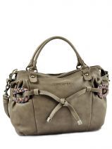 Cabas Lancaster Gris mademoiselle boheme 572-16
