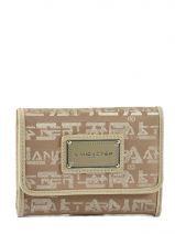 Portemonee Lancaster Grijs logo lurex 109-11