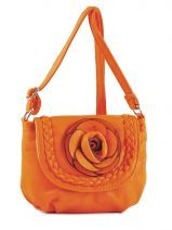 Sac Bandoulière Petits prix synthetique Orange clara 65232 Sac Bandoulière Petits prix synthetique Orange clara 65232