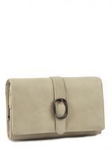 Porte Monnaie Petits prix synthetique Gris peche HF8114