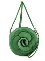 Sac Bandouli�re Petits prix cuir Vert sauvage 1811