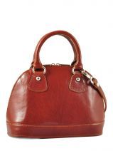 Sac � Main Petits prix cuir Marron collet T15
