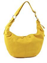 Sac Bandouli�re Petits prix cuir Jaune sauvage 157
