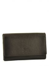 Porte Monnaie Crinkles Marron caviar 1514