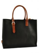 Sac � Main Etrier Noir cabas G801NAT
