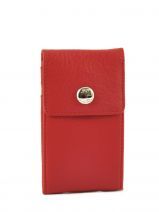 Sleutelhanger Petits prix cuir Rood glamor CHL303