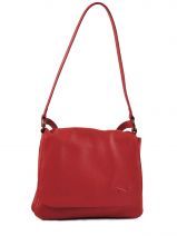 Sac Bandouli�re Nathan baume Rouge grained G12-01