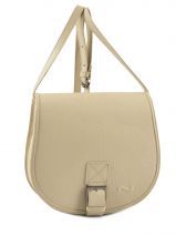 Sac Bandouli�re Nathan baume Beige grained G12-27
