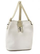 Sac Bandouli�re Petits prix cuir Blanc caviar 00000122