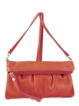 Avondtas Petits prix cuir Oranje sauvage 1005