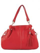 Sac � Main Petits prix cuir Rouge caviar 183