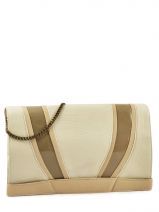 Pochette Ceremoni Sac De Soiree Abaco Blanc java vernis BELJVR