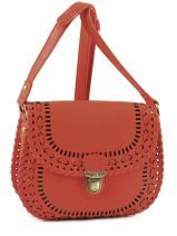 Sac Bandouli�re Nica Orange lily NH1309
