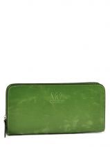 Porte Monnaie Woomen Vert defile WDE901