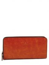 Porte Monnaie Woomen Orange defile WDE901 Porte Monnaie Woomen Orange defile WDE901