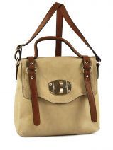 Sac Bandouli�re Woomen Beige bcbg WBC006