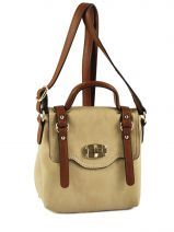 Sac Bandouli�re Woomen Beige bcbg WBC005