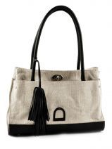 Sac � Main Etrier Noir canvas ECA003