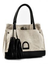 Sac � Main Etrier Noir canvas ECA002