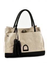 Sac � Main Etrier Noir canvas ECA001