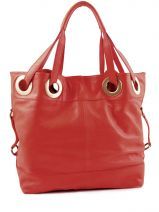 Sac � Main Petits prix cuir Rouge sauvage 1009