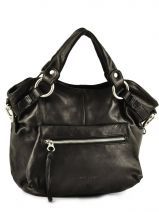 Sac � Main Sabrina Noir vintage 10610