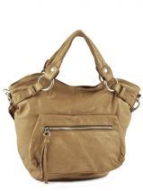Sac � Main Sabrina Marron vintage 10610