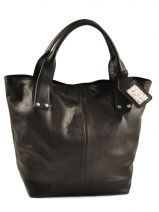 Sac � Main Sabrina Noir vintage 10598