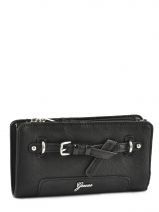 Porte Monnaie Guess Noir avera canvas VY333463 Porte Monnaie Guess Noir avera canvas VY333463