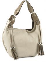 Sac � Main Petits prix cuir Beige caviar 8038
