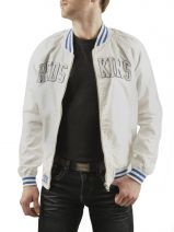 Blouson Homme Redskins Wit teddys ICALON
