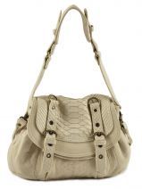 Pochette Ceremonie Sac De Soiree Abaco Blanc python DANPYT