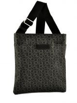 Sac Bandouli�re Calvin klein Noir pvc print K79049