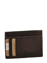 Porte Papiers Katana Marron vachette gras 853001